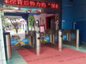 深圳某幼兒園筒機圓柱動態(tài)人臉識別案例